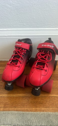 Riedell red indoor quad - riedell, r3