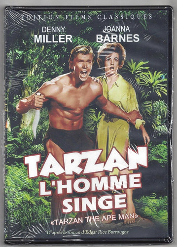 Dvd tarzan homme singe - l'homme,