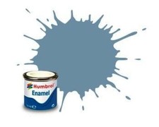 AA1417 - Humbrol 128 Gris boussole US satine, Peinture Enamel 14 ml