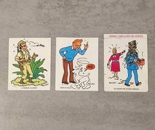 Lot 3 Stickers Tintin - Vache qui rit