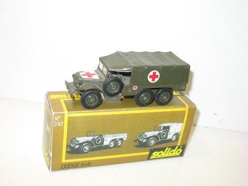 Solido dodge 6x6 kaki - solido,,