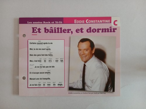 Carte fiche eddie - -,