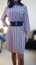 Robe droite imprimé