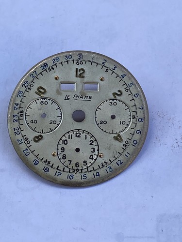 Cadran chronographe phare - chronographe, le