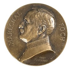 Plaque bronze Fonte uniface du