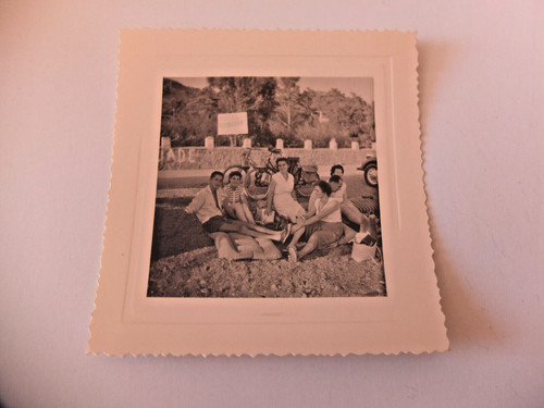 B506 original vintage photo - original,