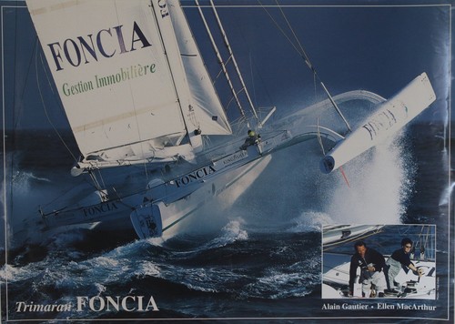 Affiche voile trimaran - affiche:,