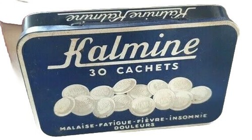 Boite kalmine bleue cachets - kalmine,