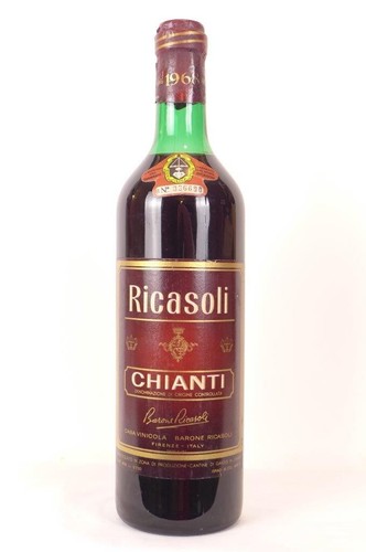 Chianti ricasoli rouge 1968 - chianti,
