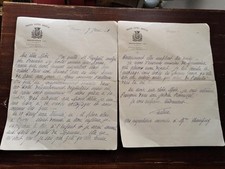 Lettre manuscrite mère d'Yvette 1918 - Correspondance intime et mémoire de guerr