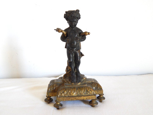 Ancienne sculpture bronze - ancienne, en