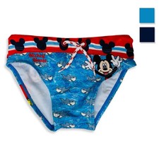 Costume De Plage Officiel DISNEY MICKEY MOUSE Pour Enfant Slip Piscine 3115