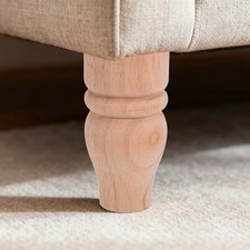  Pieds en bois brut pour