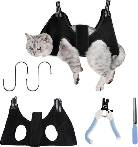 Hamac toilettage pour chat - hamac,