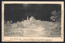 CPA Saint-Amour /Jura, Café