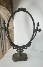 Cadre Support Miroir Psyché En Laiton Sur Pied Vintage Collection Déco