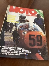 Magazine Moto Journal 175 1974 Kawasaki 400 Atlanta Magny-cours Motobécane 500