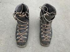 VINTAGE LEATHER KASTINGER CLASSIC 1950s 1960s Alpina Ski Boots Size US WN 9.5
