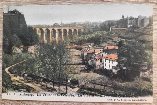 Cpa vallée la pétrusse - cpa,
