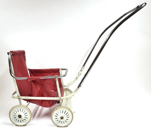 Poussette pour poupée vintage - poussette,
