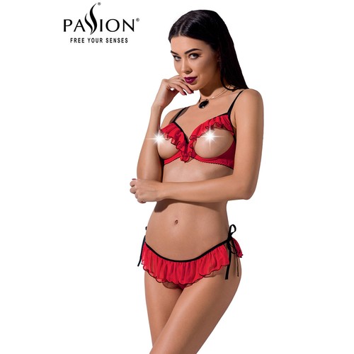 Ensemble lingerie seins nus