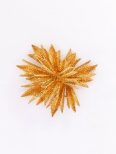 OJ PERRIN Broche étoile or jaune