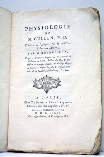Livre ancien cullen - livre,