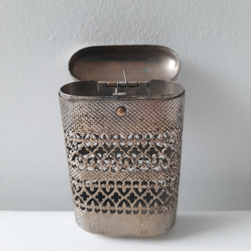 Etui métal argenté - etui,