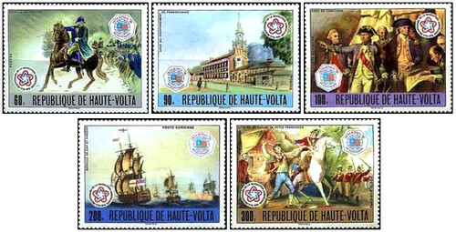 Timbres haute volta 393 - haute,