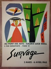 SURVAGE AFFICHE LITHOGRAPHIEE
