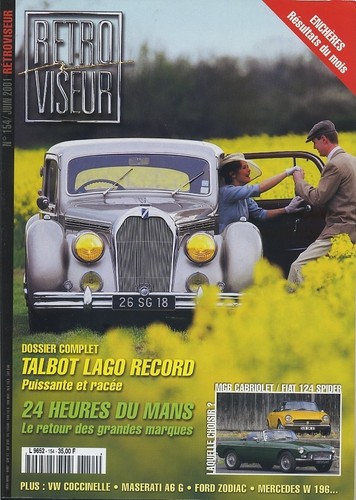 Retroviseur 154 2001 - retroviseur, 06/2001