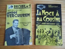 LOT  2 RECUEILS ACCORDEON