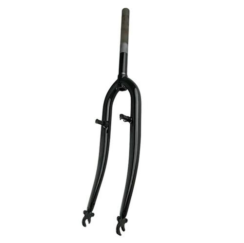 Fourche vtt acier noire - acier,