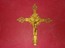 Croix de procession en bronze