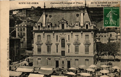 Cpa rive gier - cpa, rive-de-gier-caisse