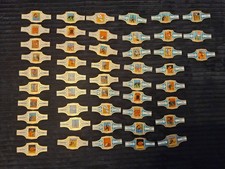 TINTIN - Lot Complet De 2 series de 24 bagues a cigares  - Année 80 - Neuf