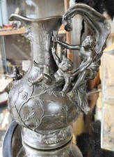 Pichet en étain pur art