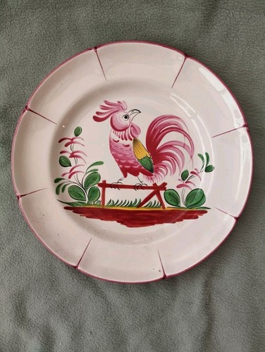 Ancienne assiette faïence - en,