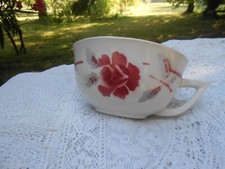 belle  grande tasse  ancienne Moulin Des Loups décor de rose Nice style Digoin