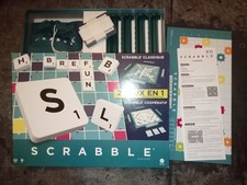 Jeu de Société SCRABBLE Classique Coopératif -2 jeux en 1- MATTEL -2023- complet