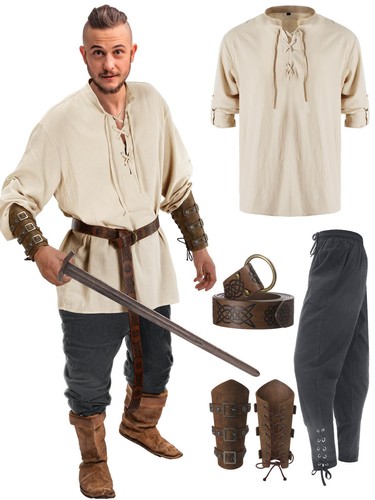 Pcs men medieval - men's,