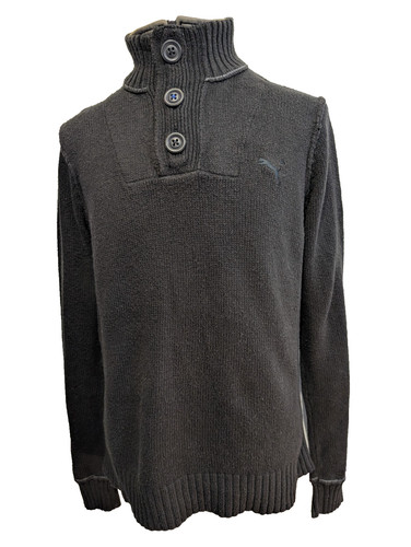 Pull puma vintage noir double - noir,