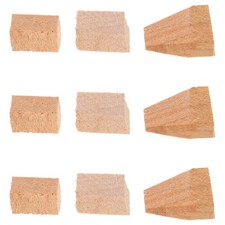  Lot de 3 archets de violon en bois : cales de violon, bouchons de remplacement