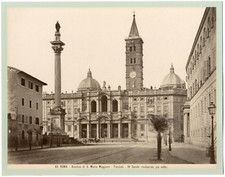 Italie, Rome, Roma, basilica di Santa maria Maggiore, facciata, IV secolo (resta