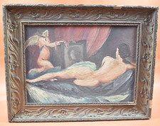 Peinture à l'huile sur toile