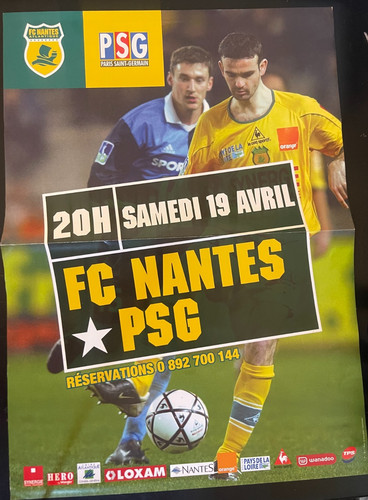 Affiche football nantes - -, fc