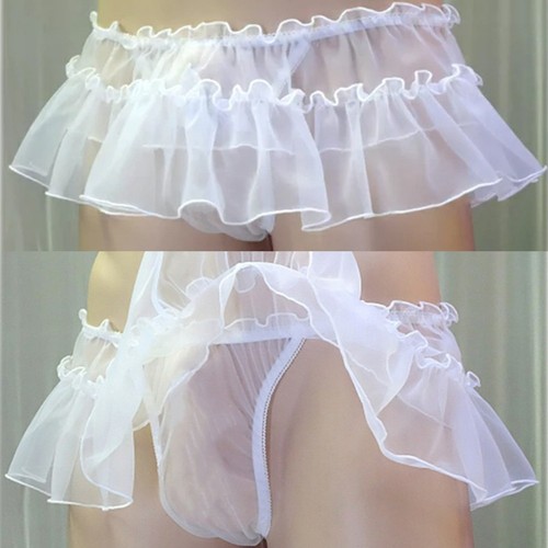 Travesti dentelle transparente