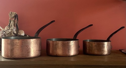 Lot casseroles anciennes - lot,