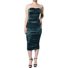 DOLCE & GABBANA Robe Vert Midi