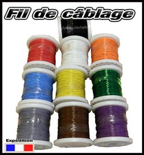 awg26 fil de cablage modélisme bobine de 100m plusieurs couleurs disponibles 